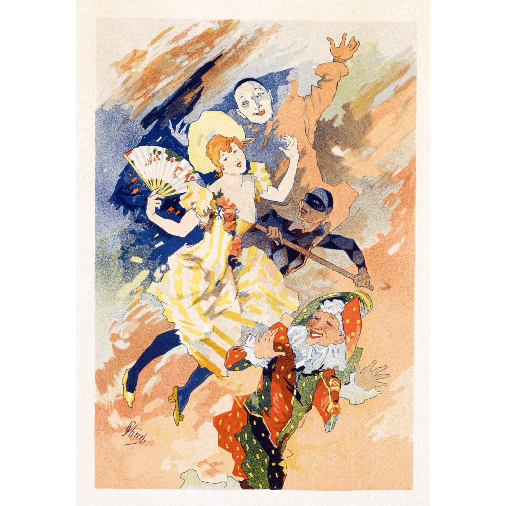 Select Plates from Les Maitres de l Affiche. La Pantomime
