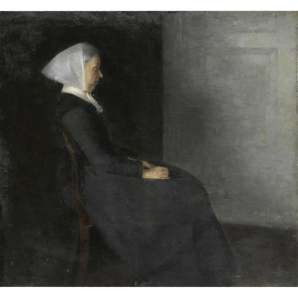 Фредеріка Амалія Хаммершей (1838-1914), уроджена Ренцман, мати художника